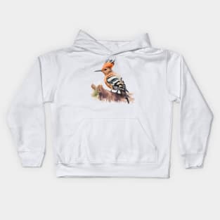 Hoopoe Bird On A Tree 3.0 Kids Hoodie